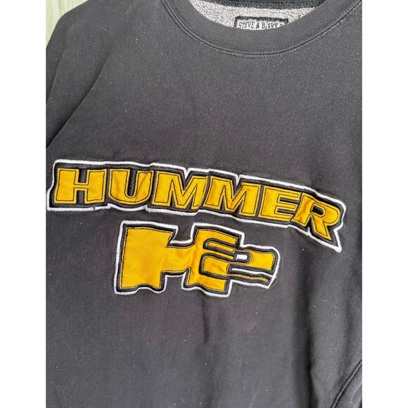 Vintage Steve and Barry's Hummer H2 Crewneck, Large - Picture 2 of 4